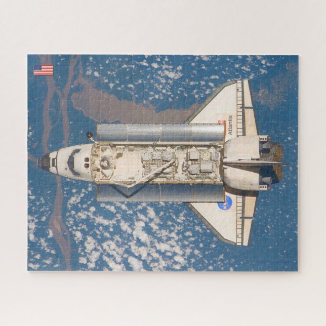 US SPACE SHUTTLE ATLANTIS (16x20 inch) Jigsaw Puzzle (Horizontal)