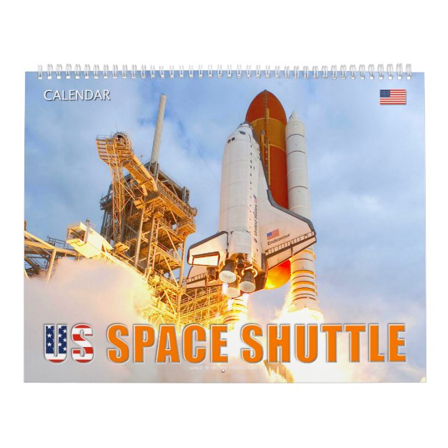 US SPACE SHUTTLE CALENDAR (Cover)