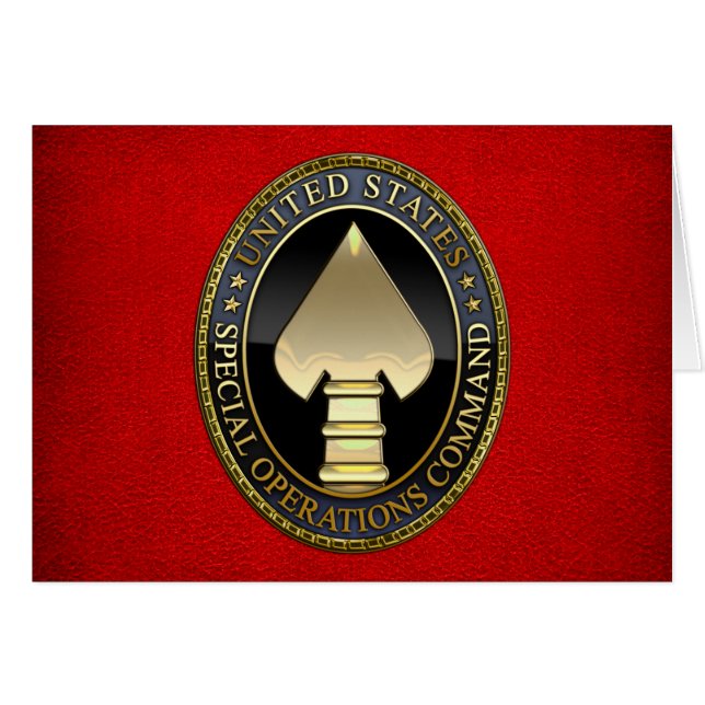 US Special Operations Command (Front Horizontal)