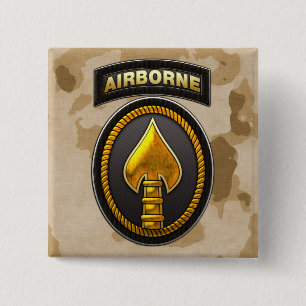 US Special Operations Command 2 Inch Square Button