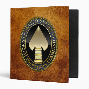 US Special Operations Command Binder