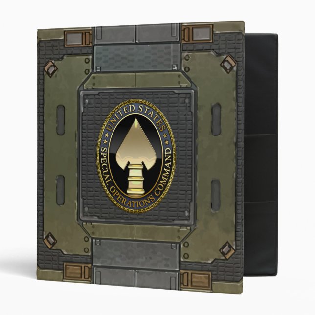 US Special Operations Command Binder (Front/Inside)