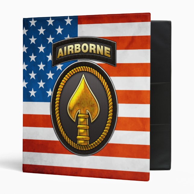 US Special Operations Command Binder (Front/Inside)