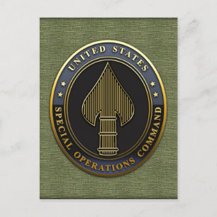 US Special Operations Command Postcard