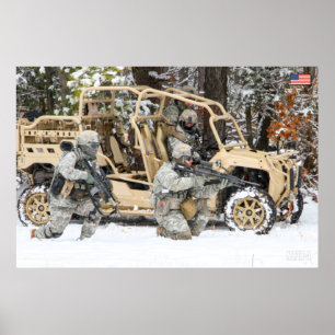 US SPECIAL OPERATIONS VEHICLES – MRZR-4 POSTER