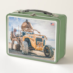 US SPECIAL OPERATIONS VEHICLES – MRZR-D4 METAL LUNCH BOX
