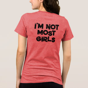 US Spyder Ryders - Not Most Girls Tri-Blend Shirt