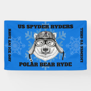US SPYDER RYDERS - Polar Bear Ryde Banner