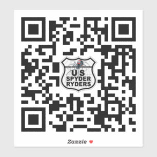 US Spyder Ryders - QR Code Vinyl Sticker