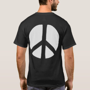 US Spyder Ryders - Symbol Peace Sign Trans 2 back T-Shirt