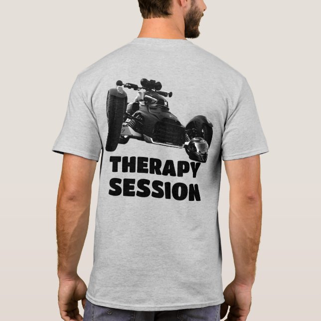 US Spyder Ryders - Therapy Session T-Shirt (Back)