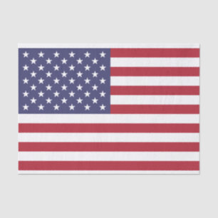US Stars and Stripes Tissue Paper