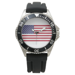 US Stars and Stripes Watch