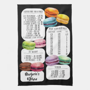 US to Metric Kitchen Conversions Macarons Towel