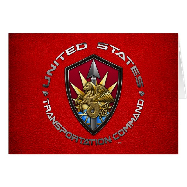US Transportation Command (Front Horizontal)