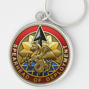 US Transportation Command Keychain