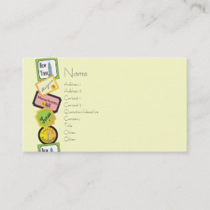 US Travel Design Business Card