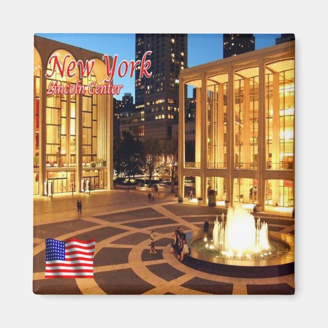US U.S.A. - New York City - Lincoln Centre Magnet (Front)