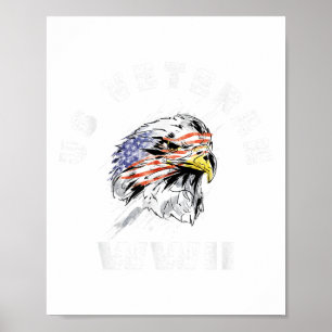 Us Veteran Wwii - Military War Campaign  Poster