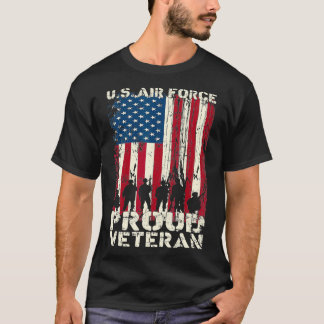 US Veterans American Flag 4th of July Patriotic T-Shirt
