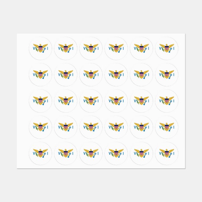 US Virgin Islands flag (Sheet)