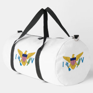 US Virgin Islands flag Duffle Bag