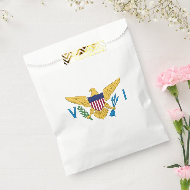 US Virgin Islands flag Favour Bag (Sealed)