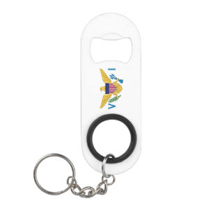 US Virgin Islands flag Keychain Bottle Opener