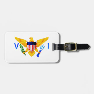 US VIRGIN ISLANDS FLAG LUGGAGE TAG