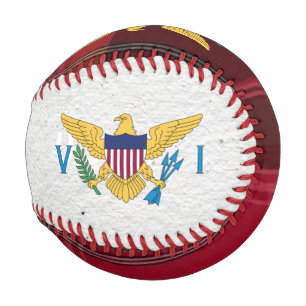 US Virgin Islands Flag St. Croix USVI Madras   Baseball