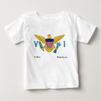US Virgin Islands Flag St. Croix USVI Tropical