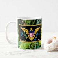 US Virgin Islands Flag St. Croix USVI Tropical