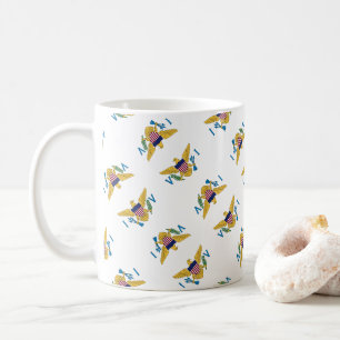 US Virgin Islands Flag St. Thomas St. Croix USVI Coffee Mug