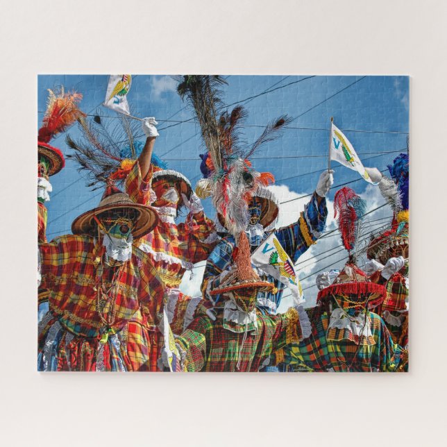 US Virgin Islands Moko Jumbie St. Croix USVI  Jigsaw Puzzle (Horizontal)