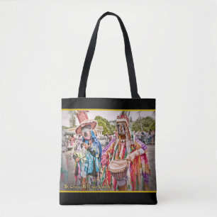 US Virgin Islands St. Croix USVI Masqueraders Tote Bag