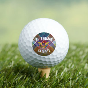 US Virgin Islands St. Thomas USVI Madras Caribbean Golf Balls