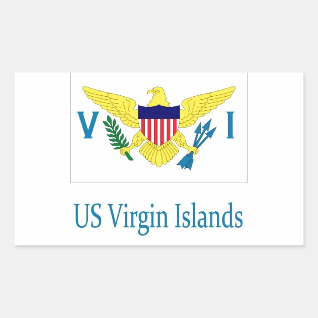 US Virgin Islands Sticker (Front)