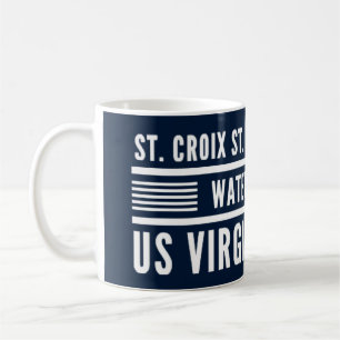 US Virgin Islands USVI Caribbean Tropical Coffee Mug