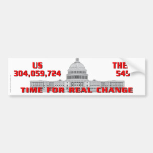 US vs. Them Bumper Sticker