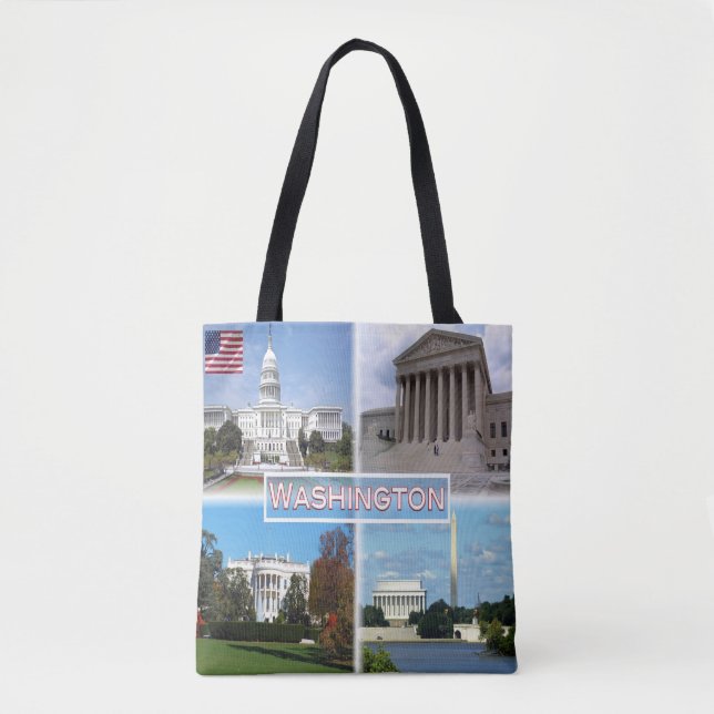 US Washington - Capitol - Supreme Court Tote Bag (Front)