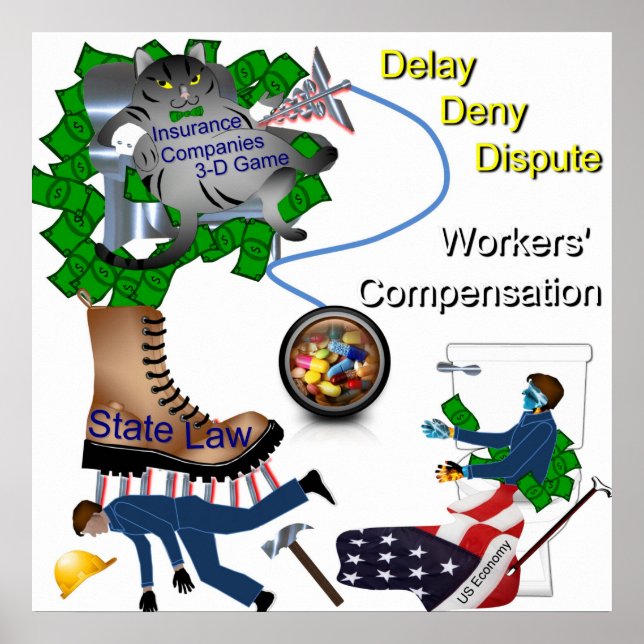 US Worker's Compensation Poster (Front)