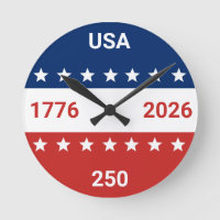 USA 1776 2026 250th Anniversary Red White Blue