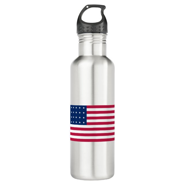USA - 24 Stars 710 Ml Water Bottle (Front)