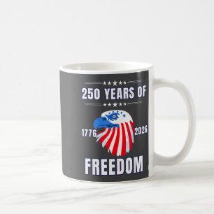 Usa 250 Anniversary Eagle 1776 To 2026 Patriotic A Coffee Mug