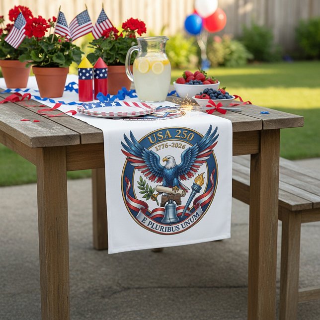 USA 250 Eagle Short Table Runner (Creator Uploaded)