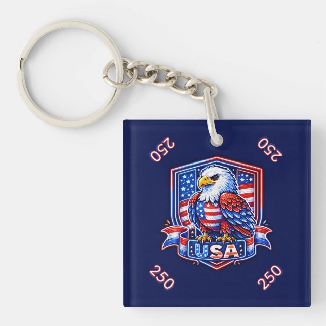 USA 250 KEYCHAIN (Front)