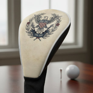 USA 250 Patriotic Eagle Heritage Motif  ID1299 Golf Head Cover
