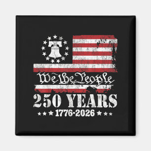 USA 250 Years 1776-2026 We The People Liberty Bell Magnet
