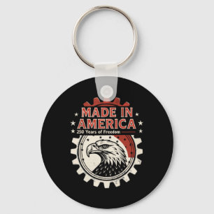 Usa 250 Years America Anniversary 250th Independen Keychain
