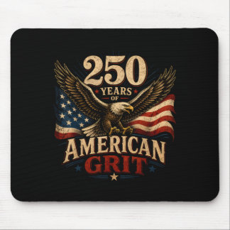 Usa 250 years fourth of july patriotic 1776 mouse pad
